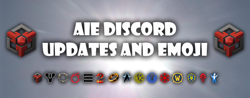 AIE Discord Updates and Emoji | Alea Iacta Est